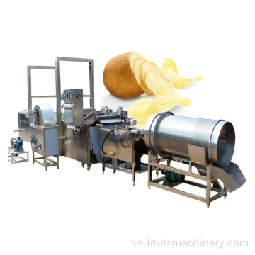Maquinària de producció de patates fregides franceses automàtiques d’alta eficiència